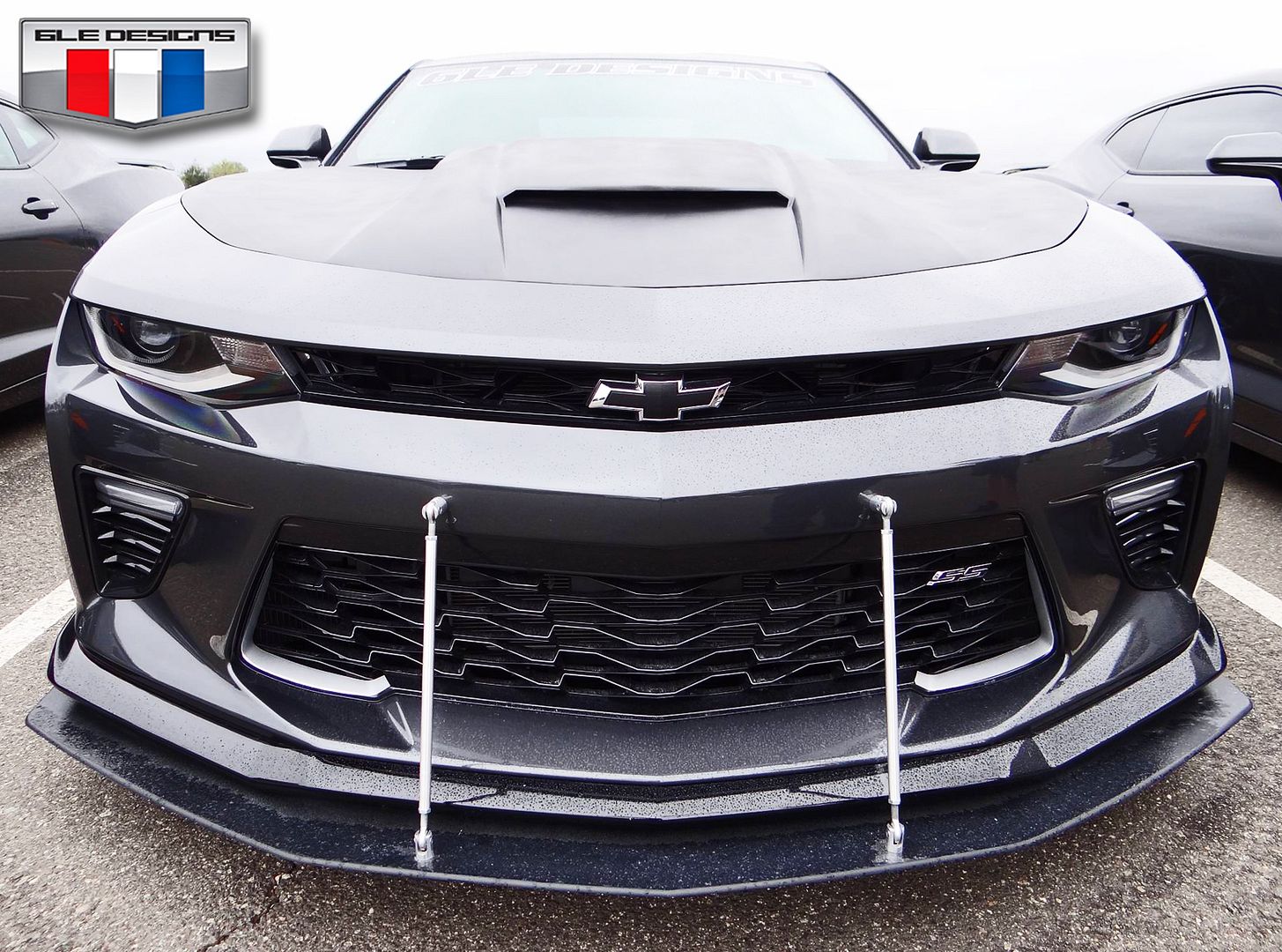 2016 Camaro COPO Style Hood SS RS Cowl 2017 Cold Air Scoop Vent 1SS 2SS